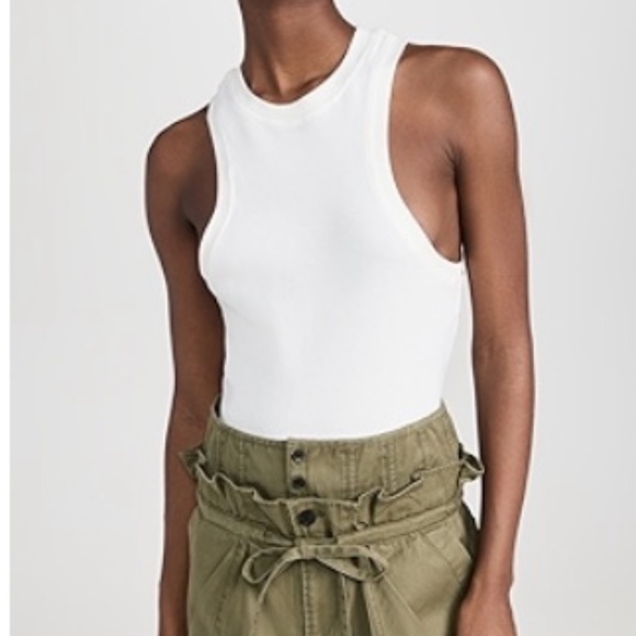 Marissa Webb Stretch Waffle Knit Tank - Picture 1 of 6